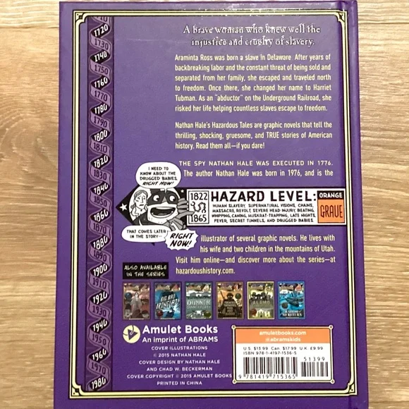 Nathan Hale’s Hazardous Tales Series Hardcover - Picture 12 of 14